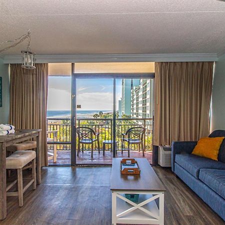 Oversized Ocean View Queen Suite With Beautiful Fireplace And Accents - Sleeps 4 Guests! Миртл-Бич Экстерьер фото